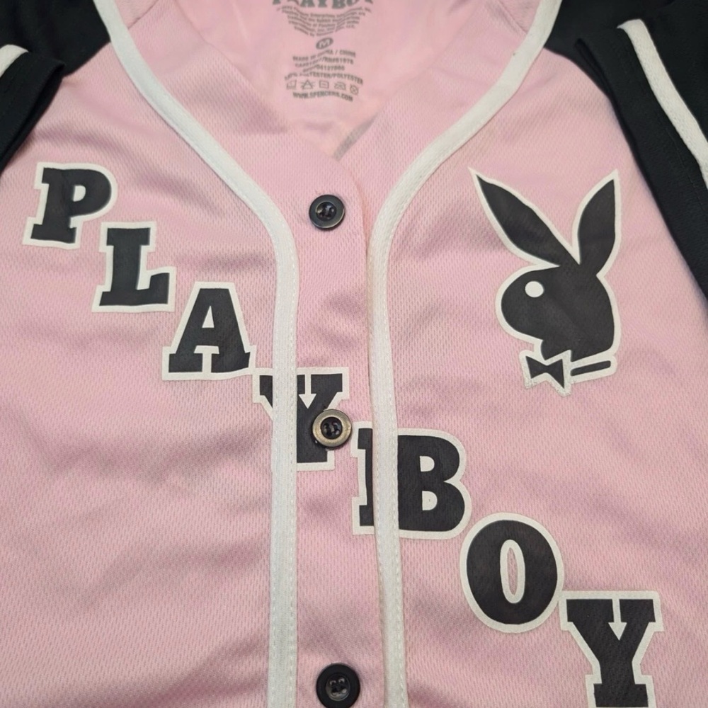 PLAYBOY Pink and Black Varsity Set - Picture 3 of 3